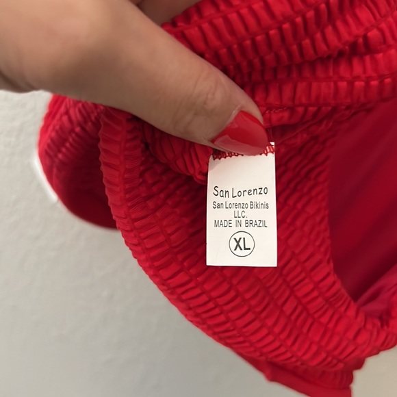 ALMA red San Lorenzo Bikini Top 👙❤️ - Picture 5 of 5